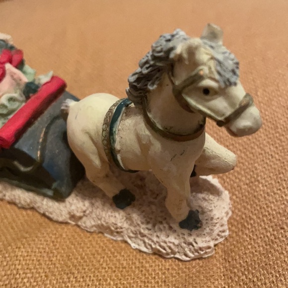 One Horse Open Sleigh Model Decoration, collectible piece or decoration - Picture 5 of 10